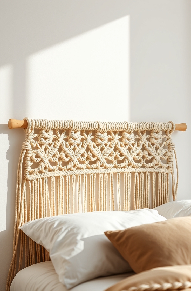 Macrame Headboard