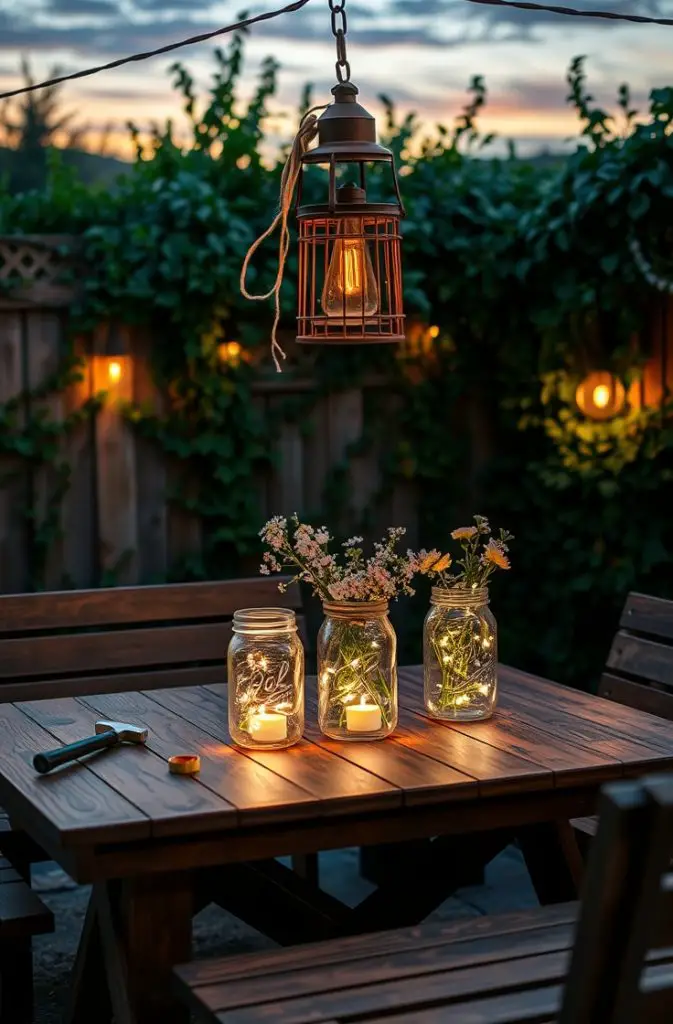 Mason Jar Lights for DIY Enthusiasts