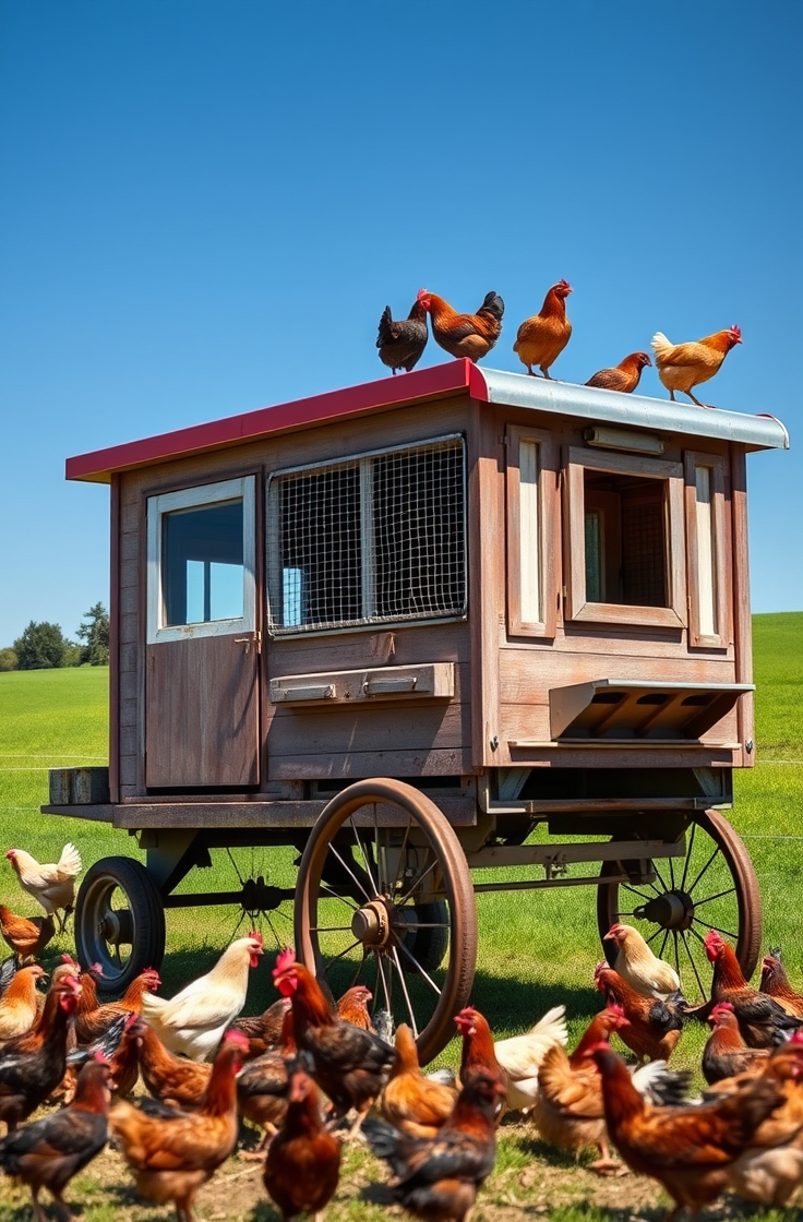 Mobile Chicken Tractor