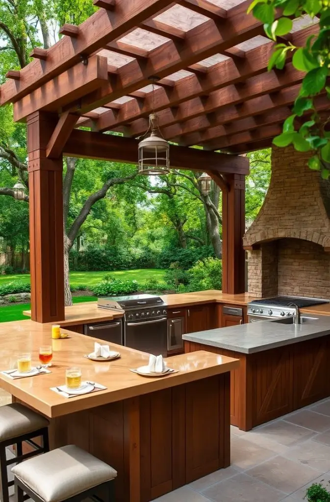 Outdoor Kitchen and Bar