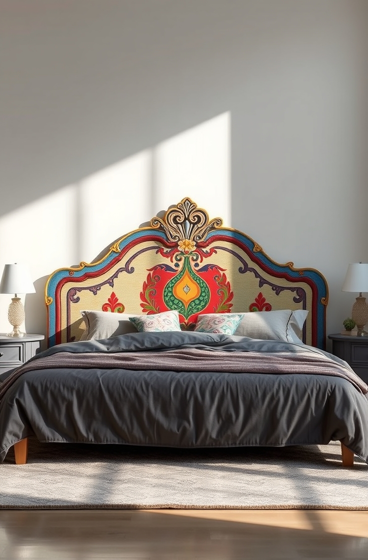 Painted Headboard