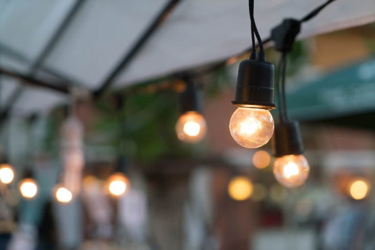 Patio String Light Ideas