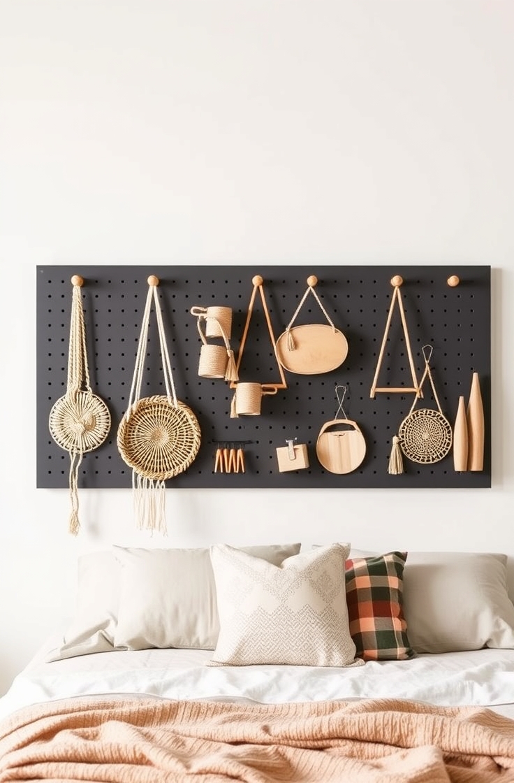 Pegboard Headboard