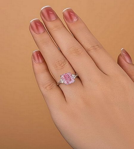 Simulated Diamond Ring