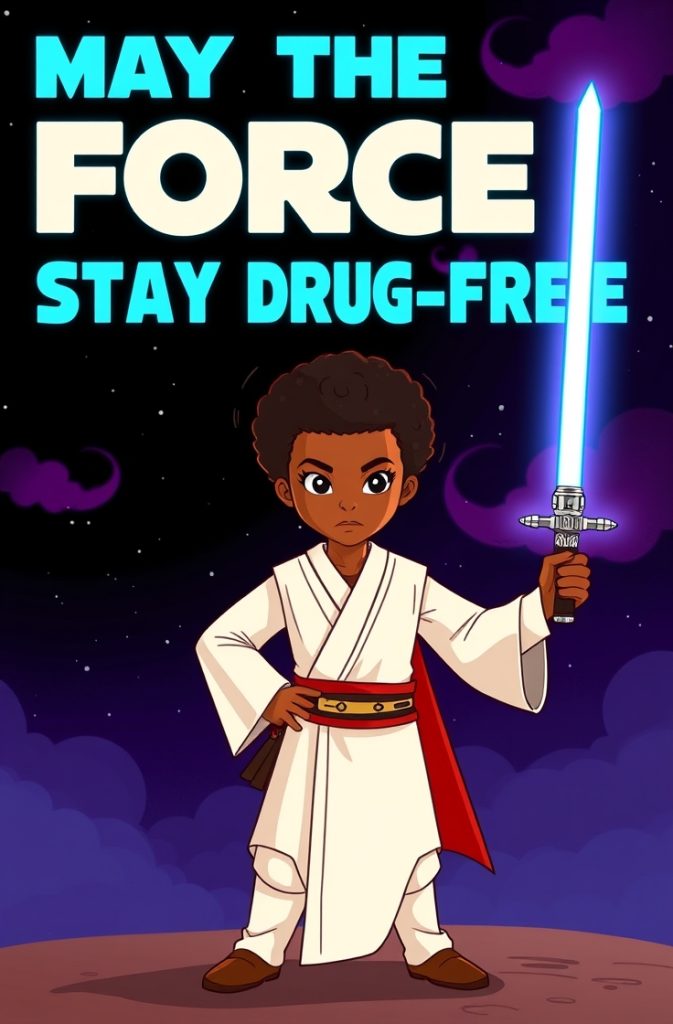 Star Wars: "May the Force Be With You to Stay Drug-Free"