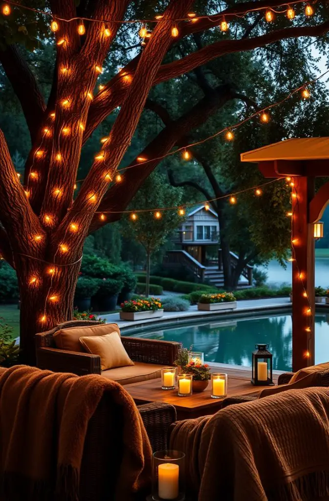 String Lights for Cozy Atmosphere