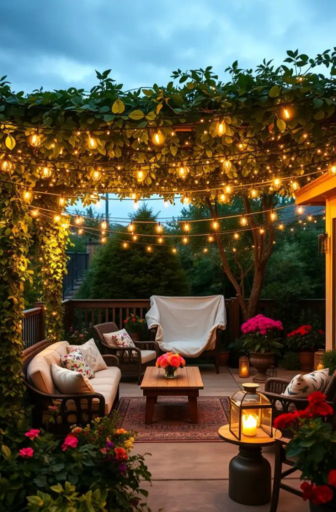 String Lights for a Magical Glow