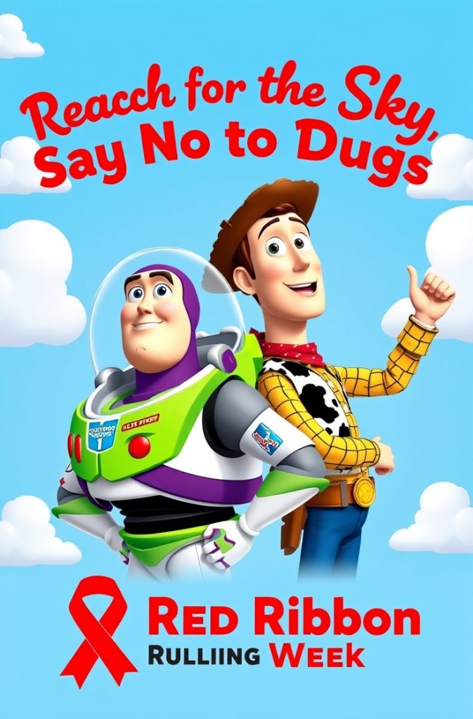 Toy Story: "Reach for the Sky, Say No to Drugs"