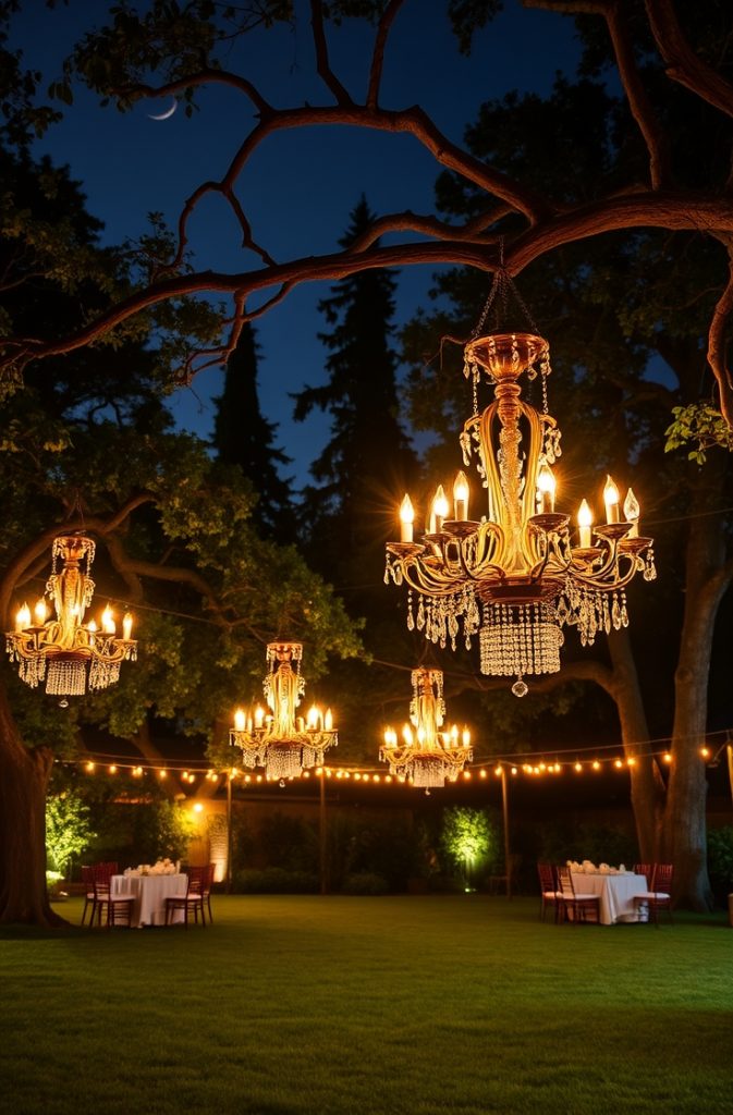 Tree Chandeliers for Elegance