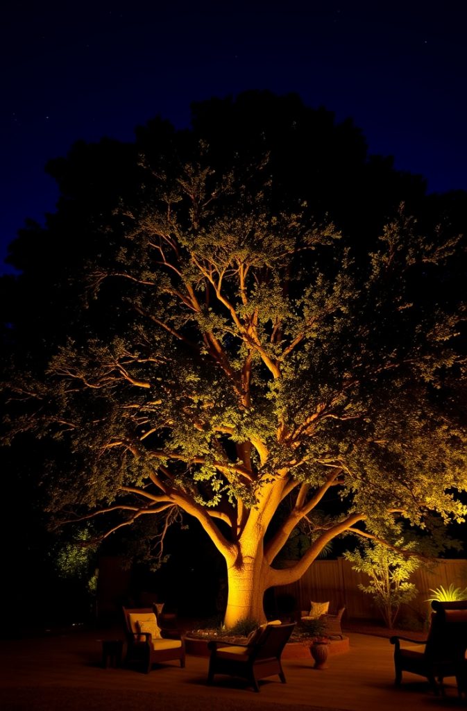 Uplighting for Dramatic Effect