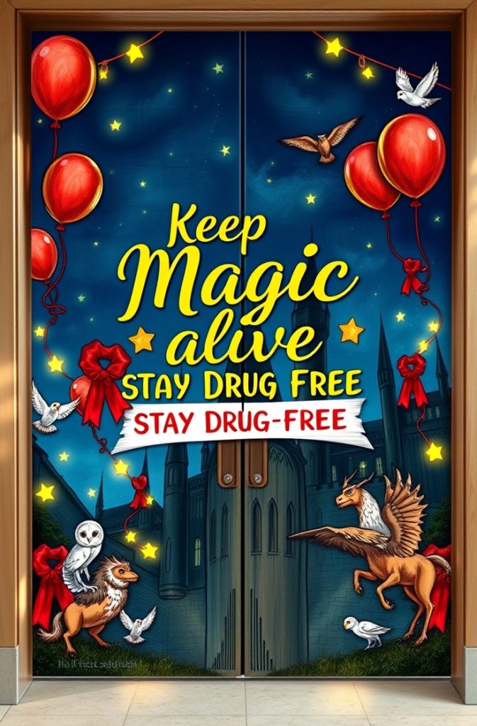 Wizarding World: "Keep Magic Alive, Stay Drug-Free"