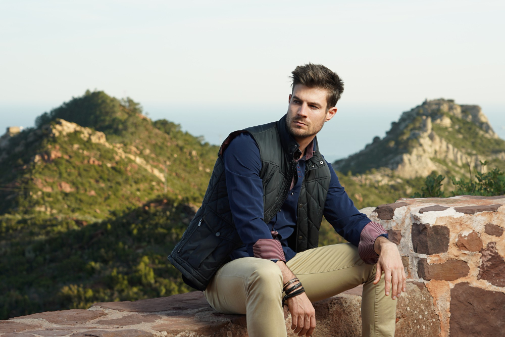 men's quiet luxury travel outfit ideas