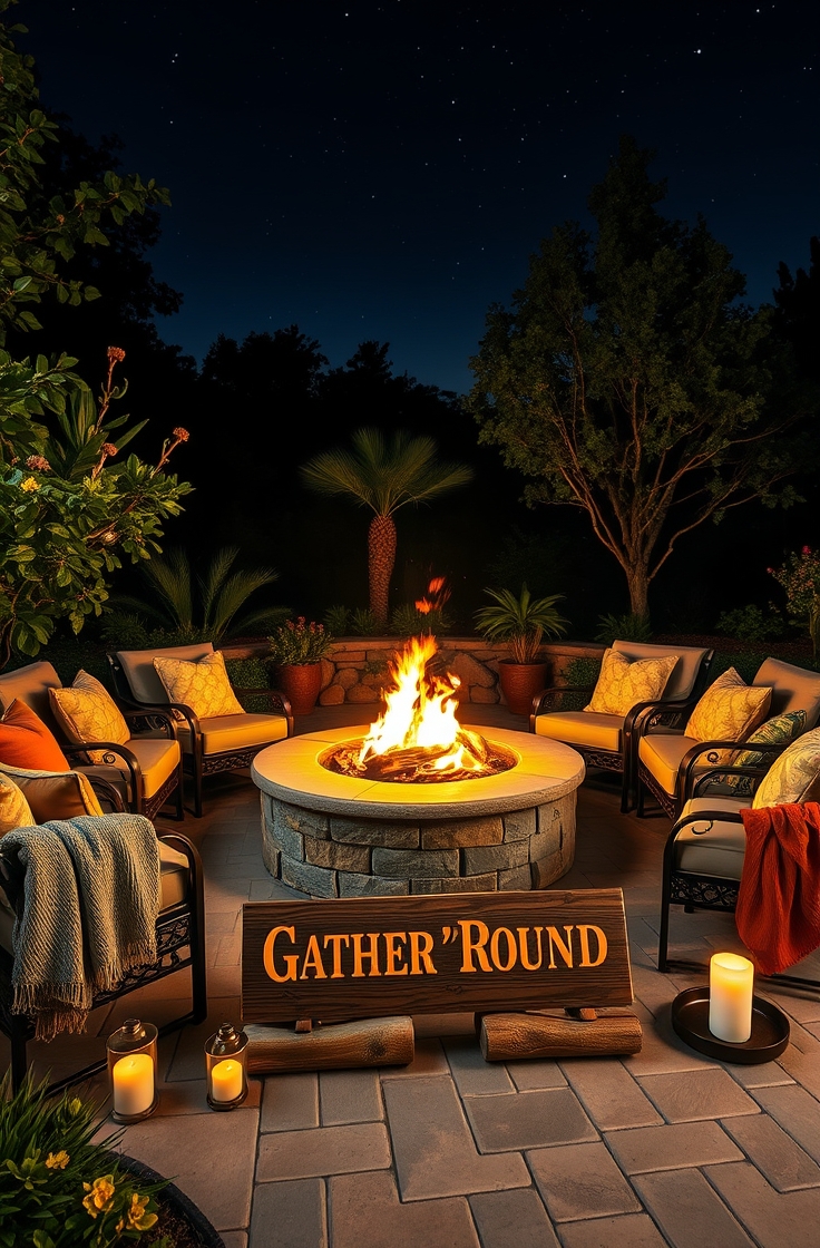 Build a Simple Outdoor Fire Pit