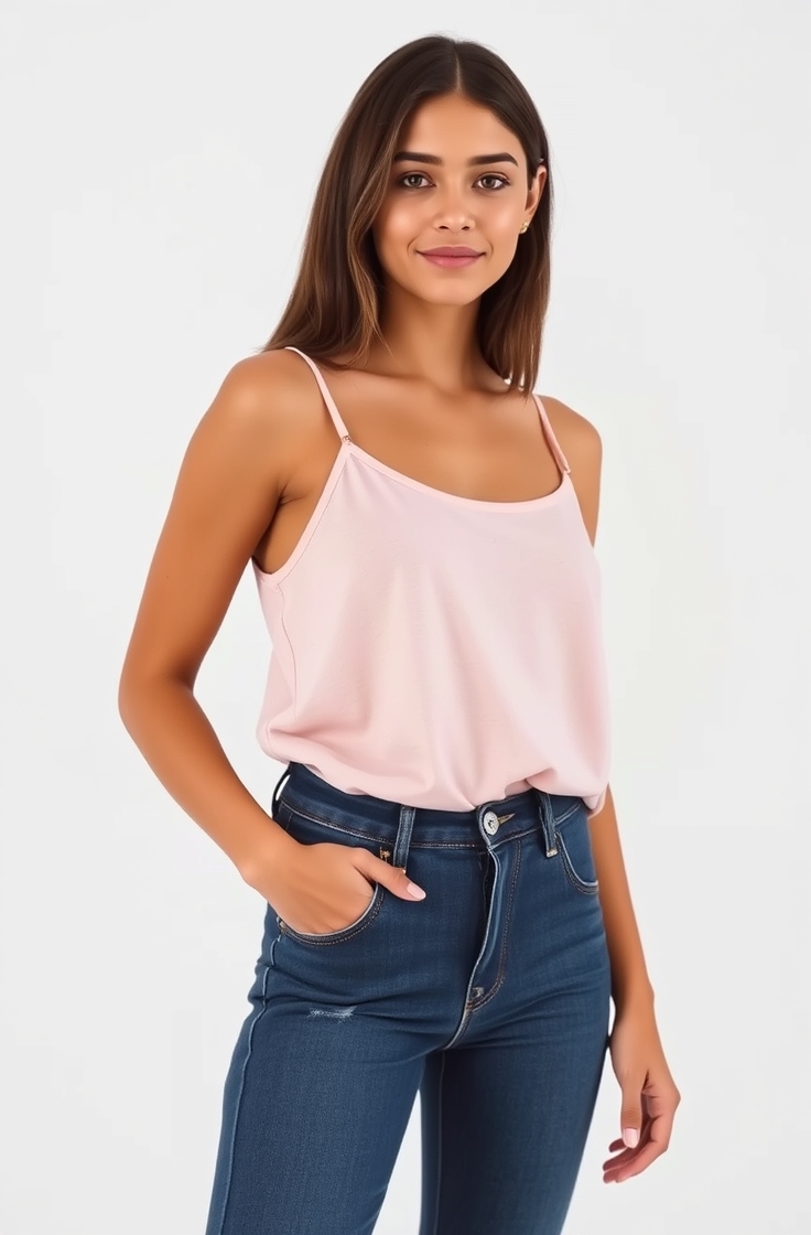 Camisole and Skinny Jeans