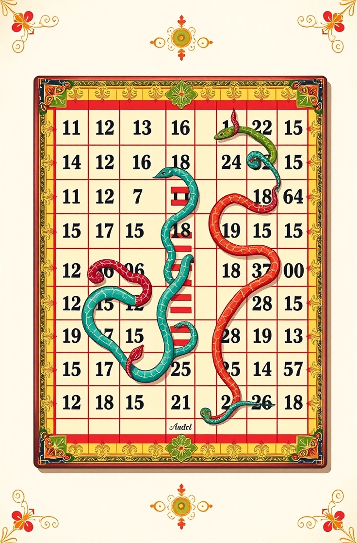 Classic Snakes and Ladders