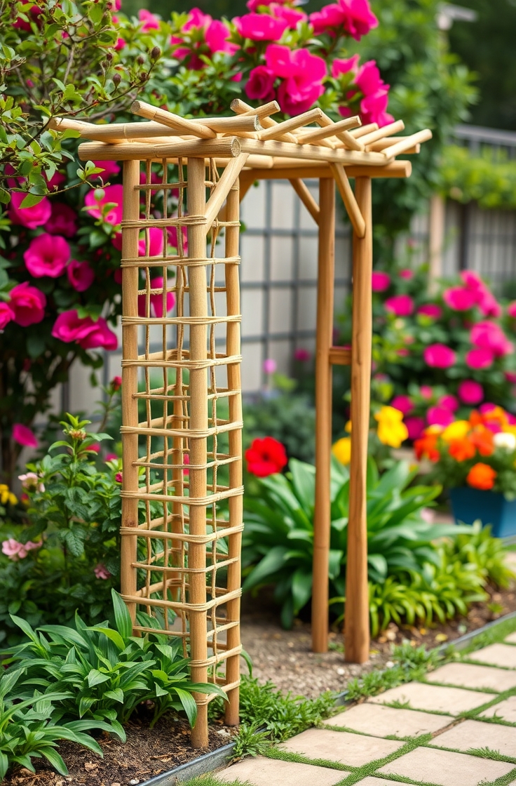 DIY Garden Trellis