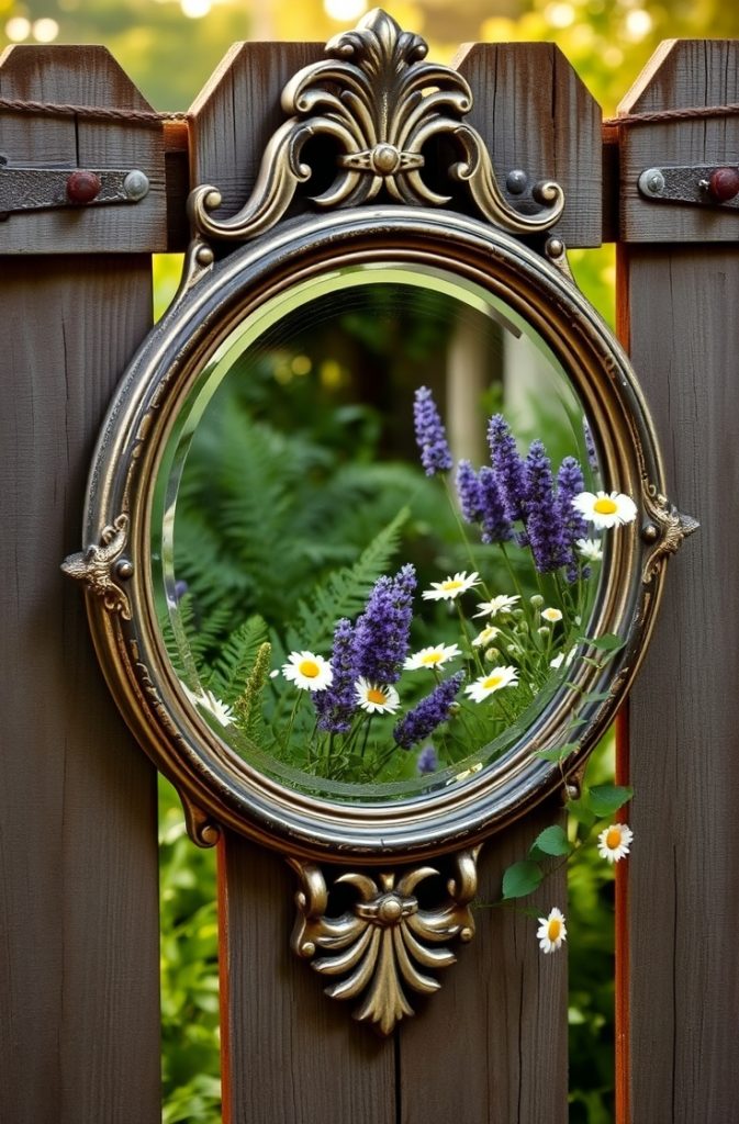 Garden Mirrors for an Illusion of Space