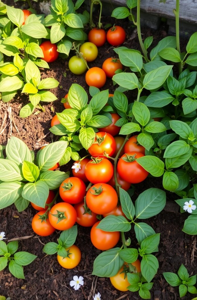 Herb and Vegetable Combination Garden
