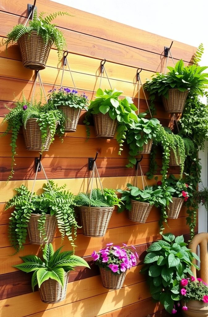 Vertical Gardens to Maximize Space
