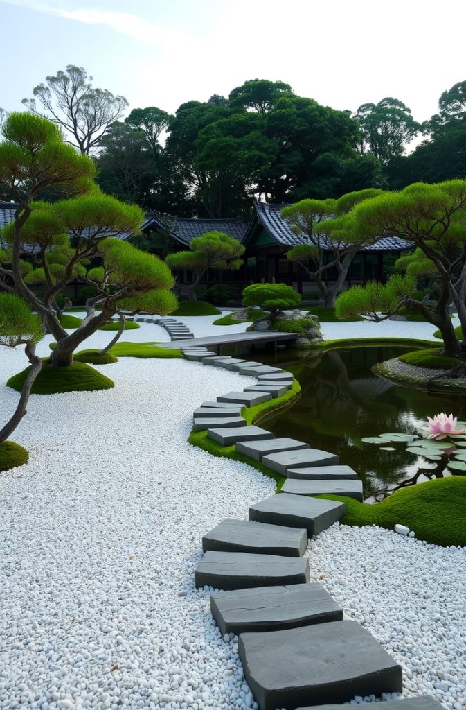 Zen Garden for a Tranquil Atmosphere