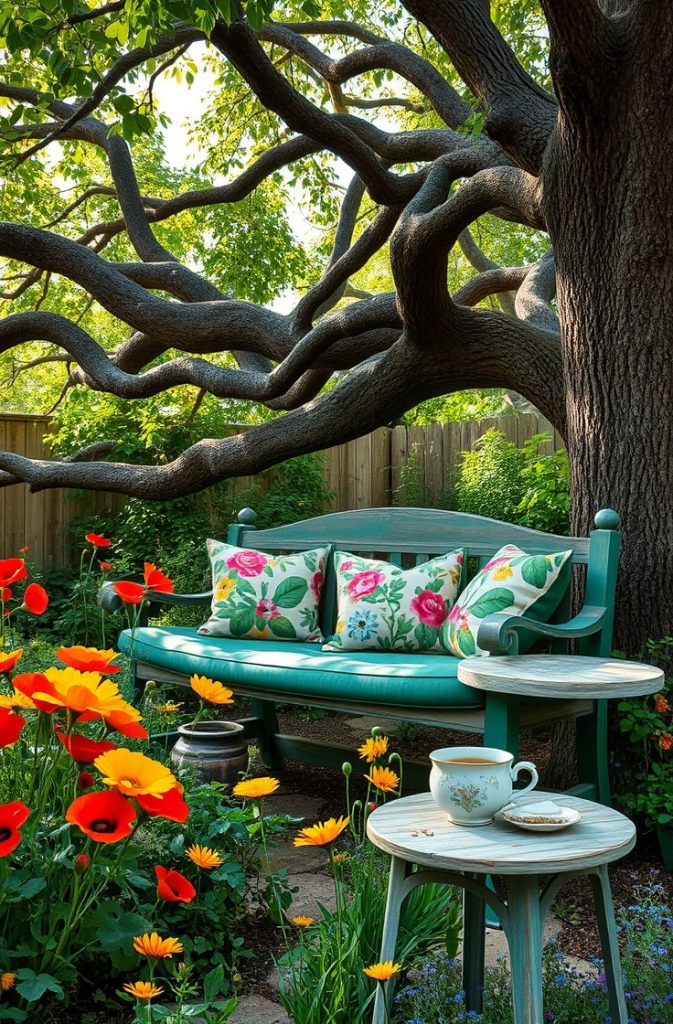 Seating Areas with Flowers