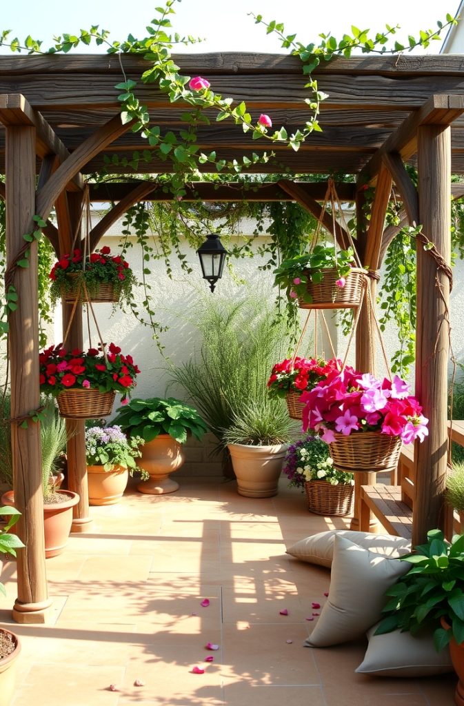 Hanging Baskets for Airy Charm