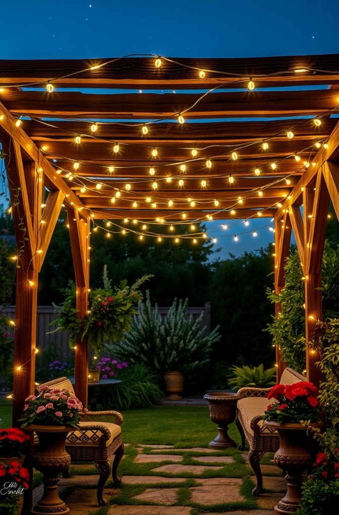 String Lights for a Cozy Atmosphere