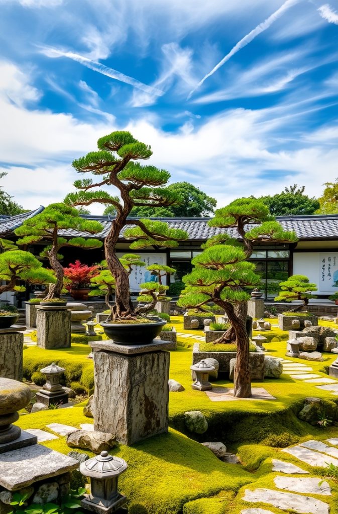 Miniature Bonsai Display