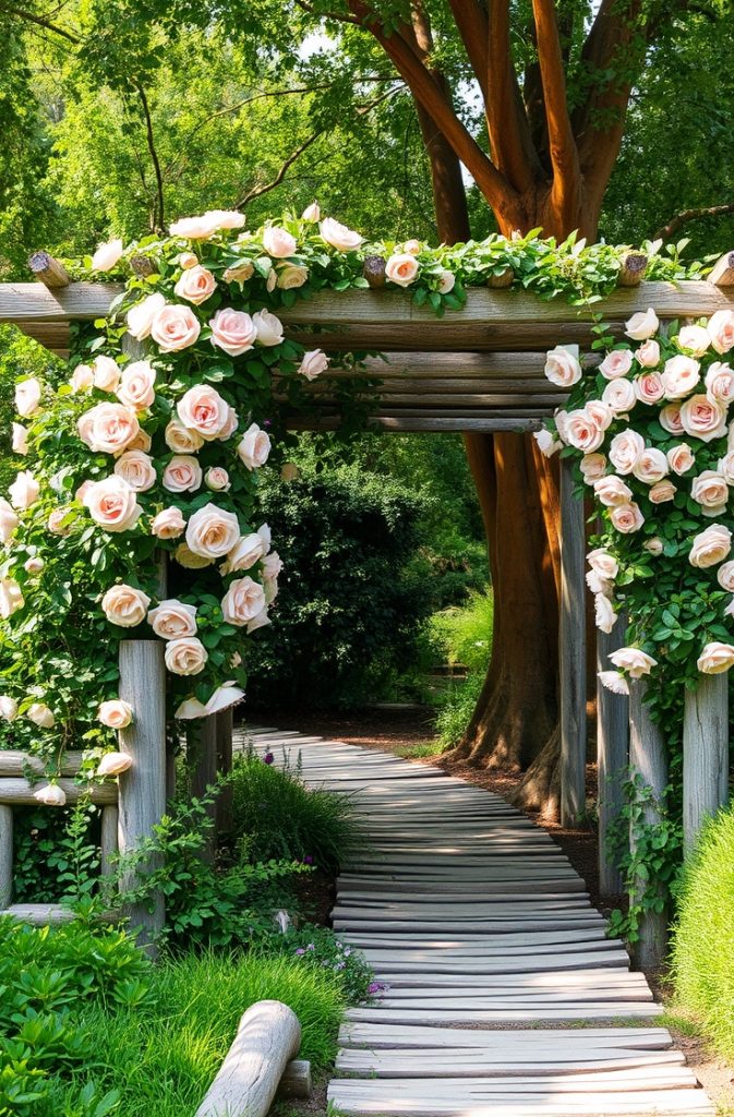 Rustic Wooden Accents for a Natural Look