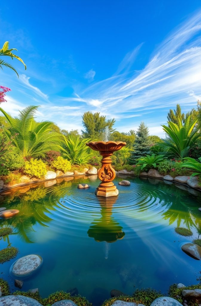 Water Feature Garden