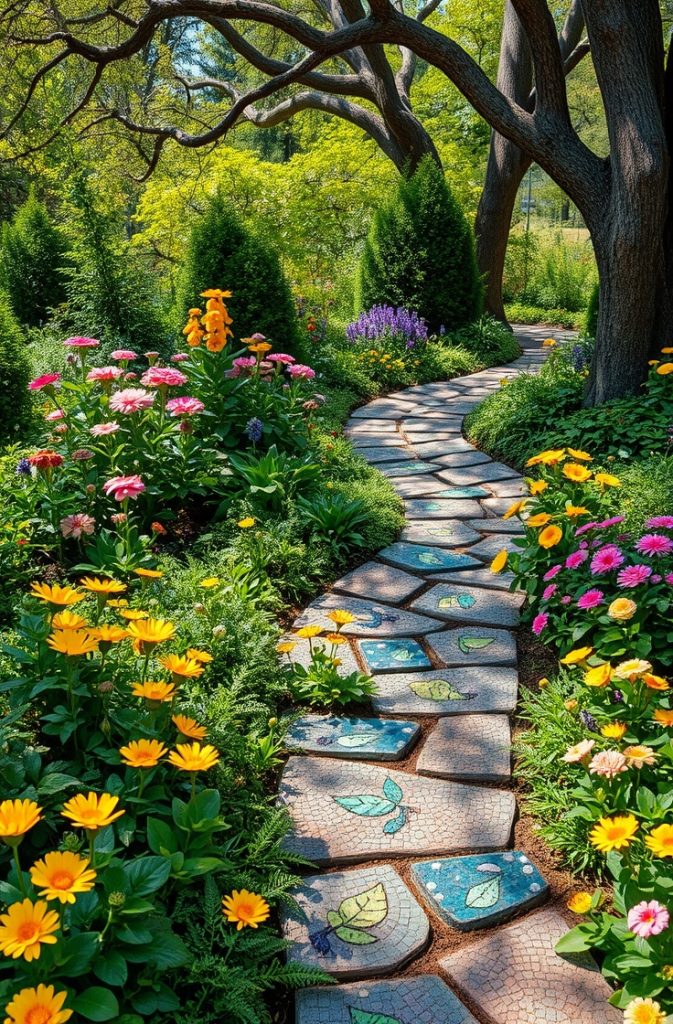 DIY Stepping Stones for a Personalized Walkway