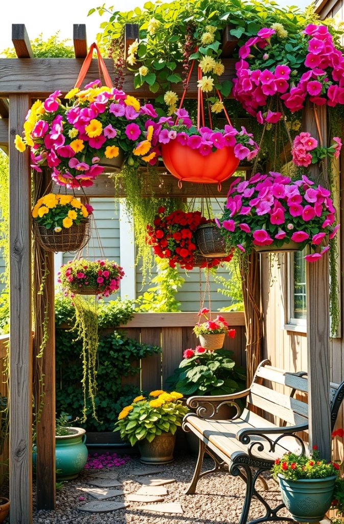 Hanging Gardens for a Floating Effect