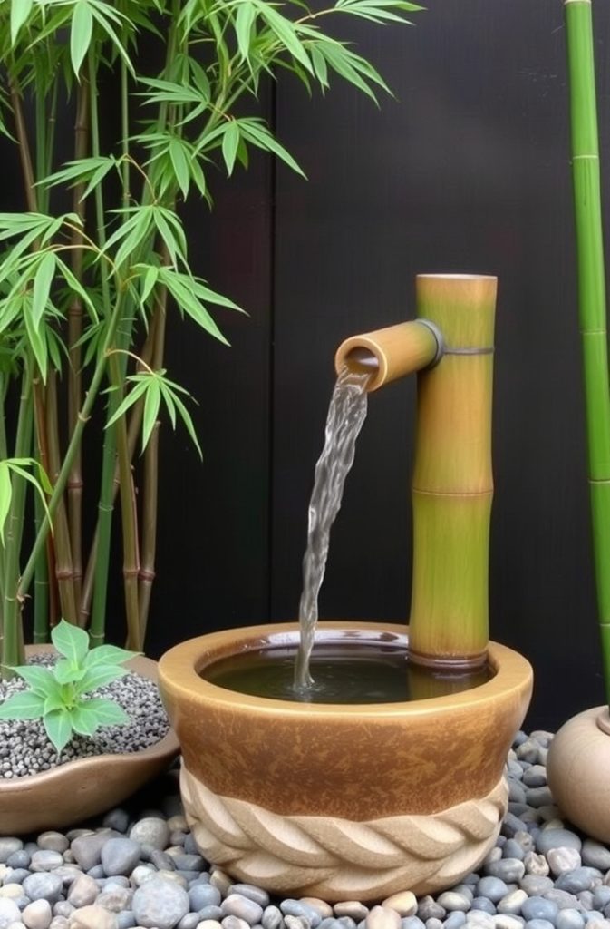 Bamboo and Water Features