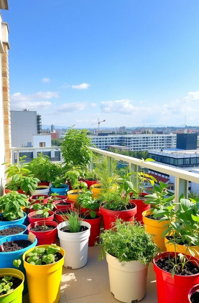 Container Herb Garden