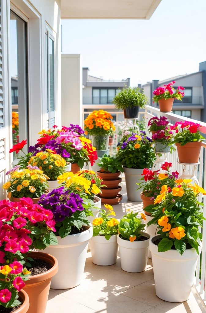 Container Flower Garden