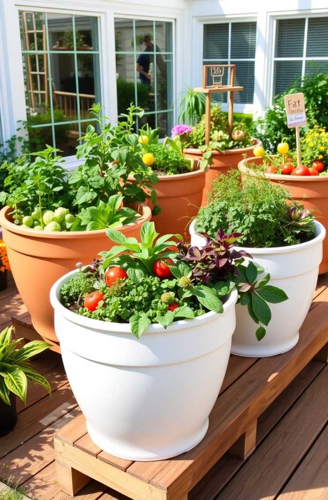 Container Raised Gardens