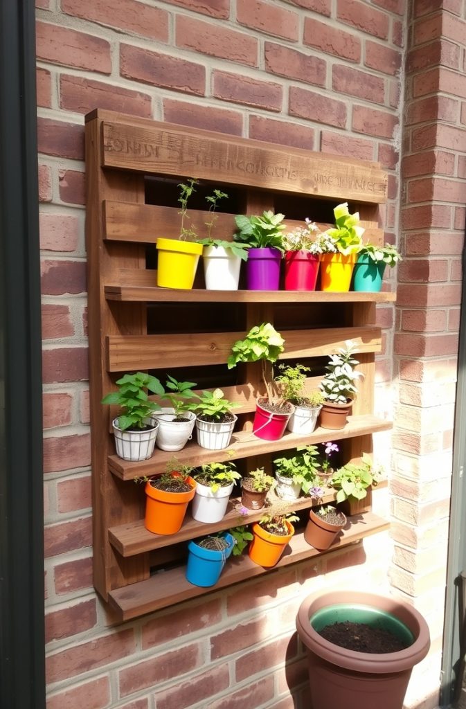 Pallet Garden Setup