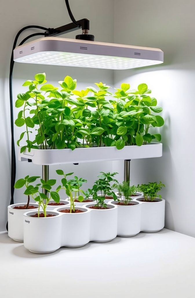 Hydroponic Herb Garden