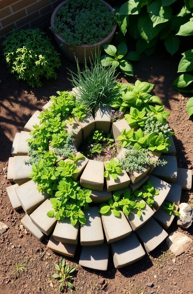 Herb Spiral Garden