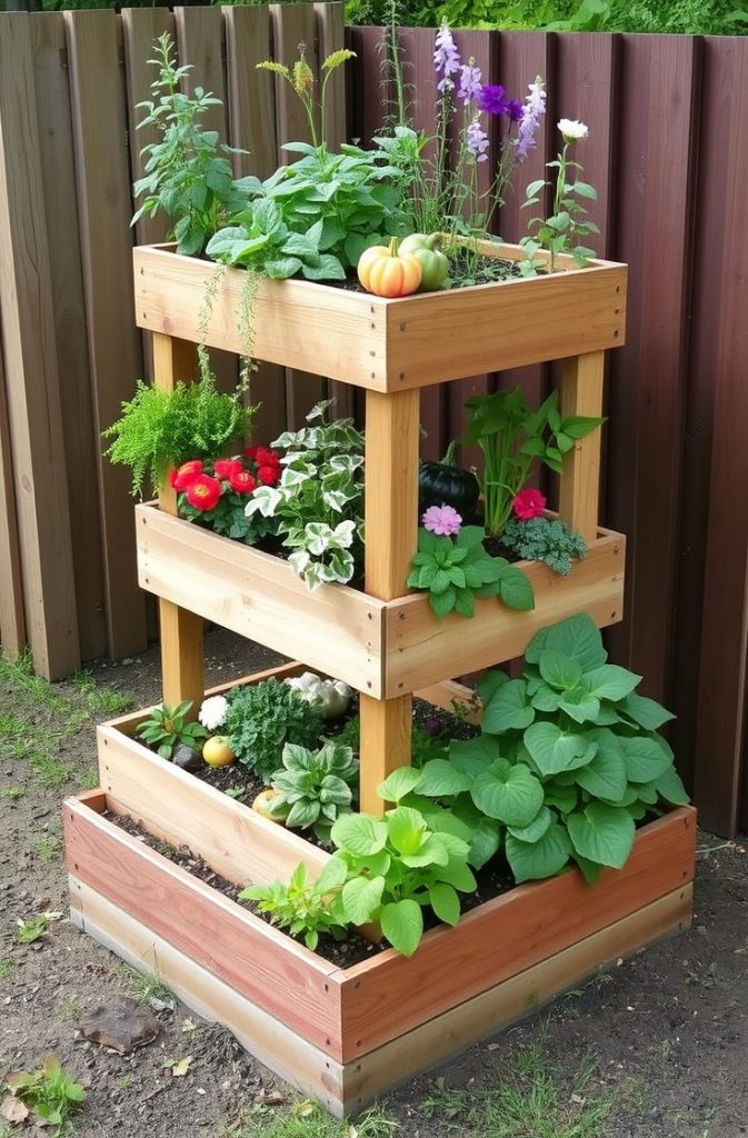 Tiered Raised Garden Beds