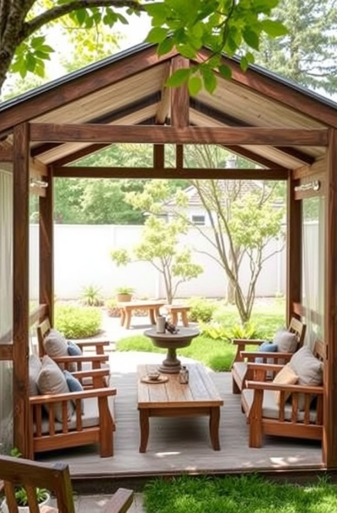 Tea House or Meditation Space gardening idea