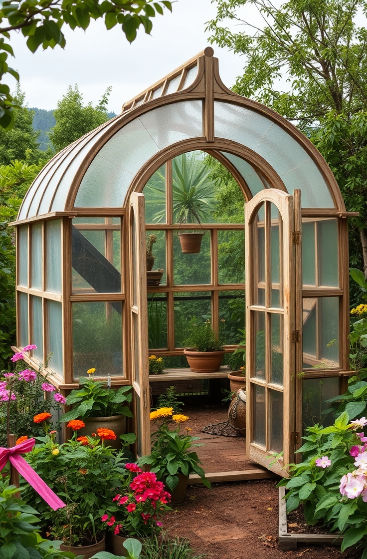 Hoop House Greenhouse