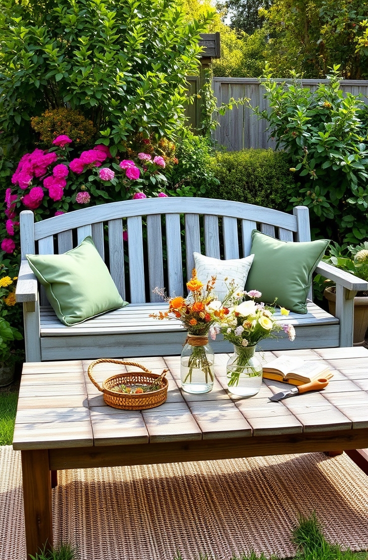 Install a DIY Outdoor Bench