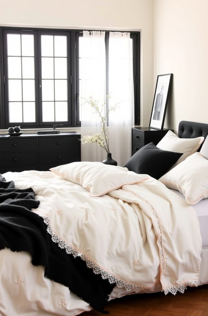 Layered Bedding for a Cozy Touch