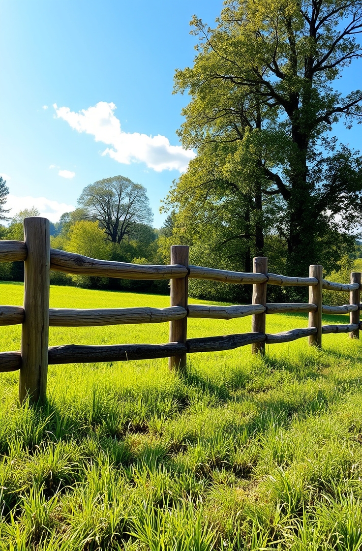 Log Fence