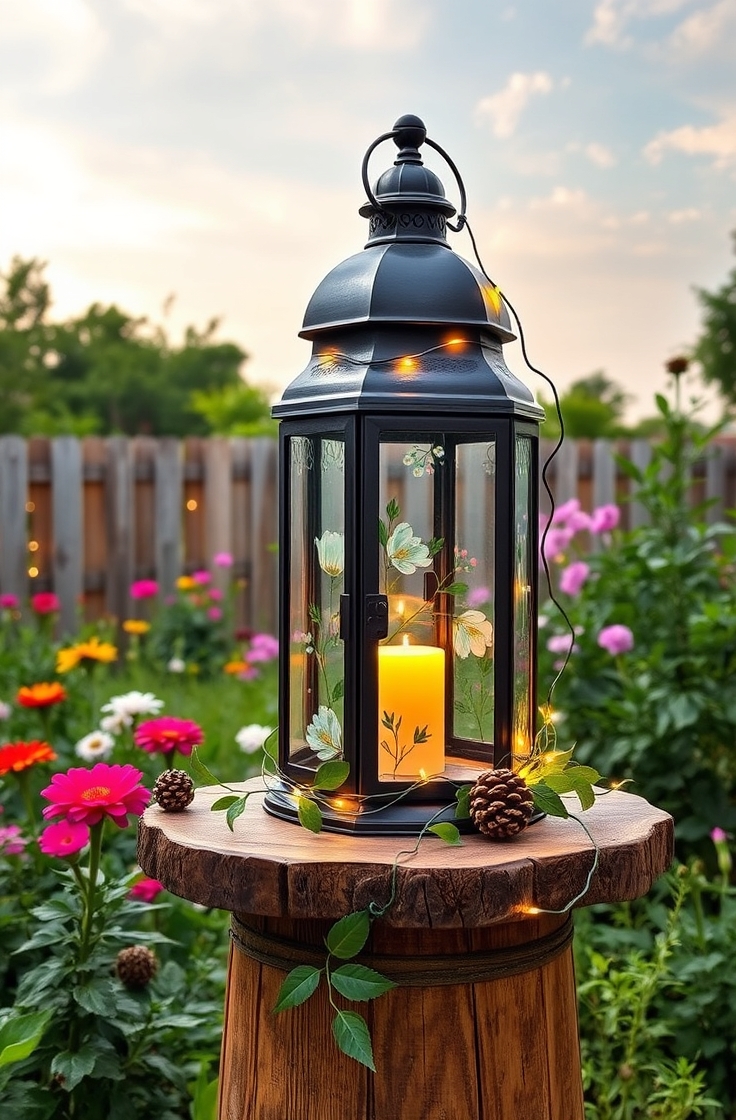 Make a DIY Outdoor Lantern