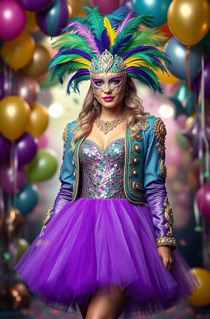 Mardi Gras Outfit Idea