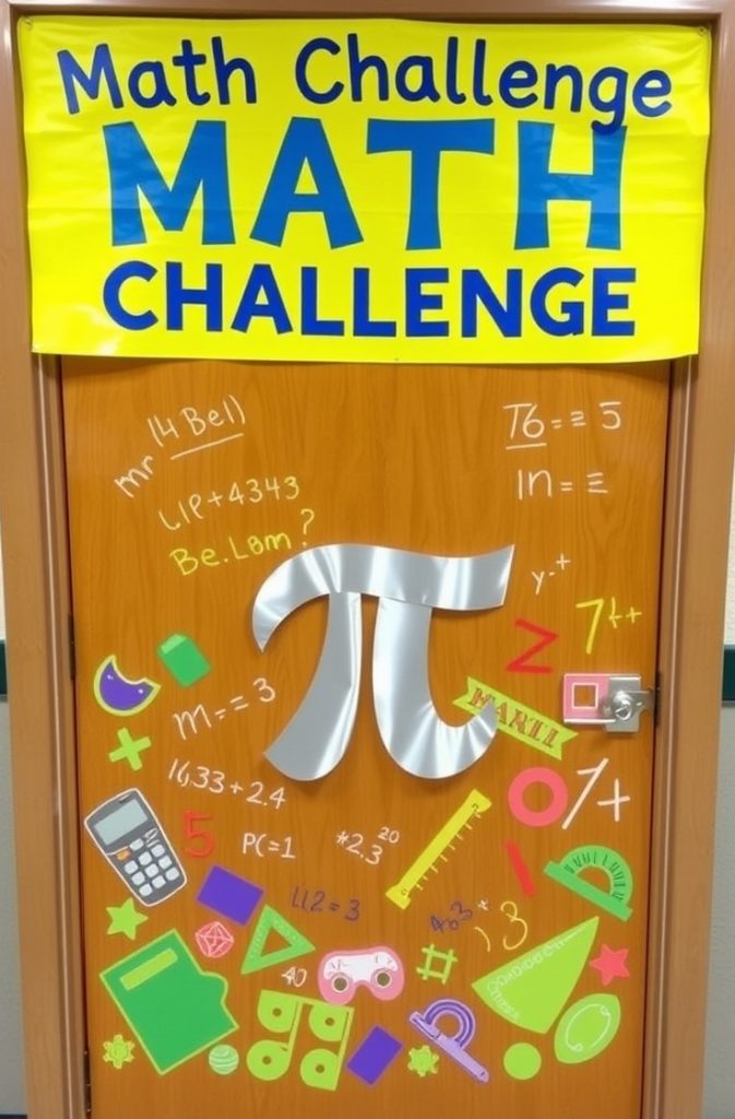 Math Challenge Door