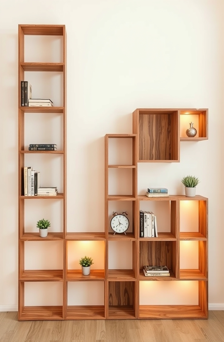 Modular Cube Shelves