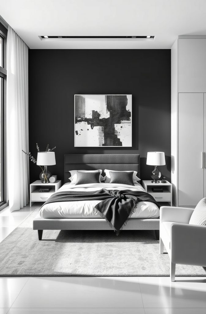 Monochrome Walls for a Bold Statement